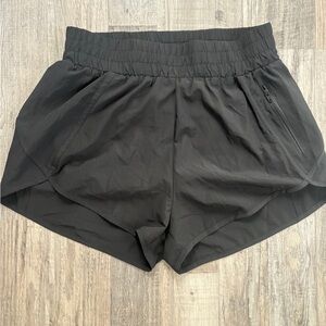 Black Women's Athletic Gym Shorts
